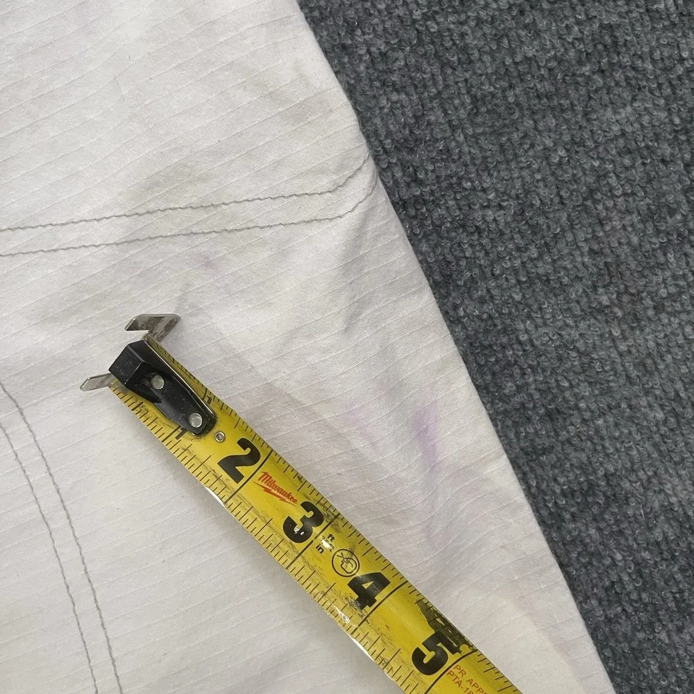 Venum BJJ Gi Pants Mens A4 White Red Ripstop Brazilian Jiu Jitsu Training MM